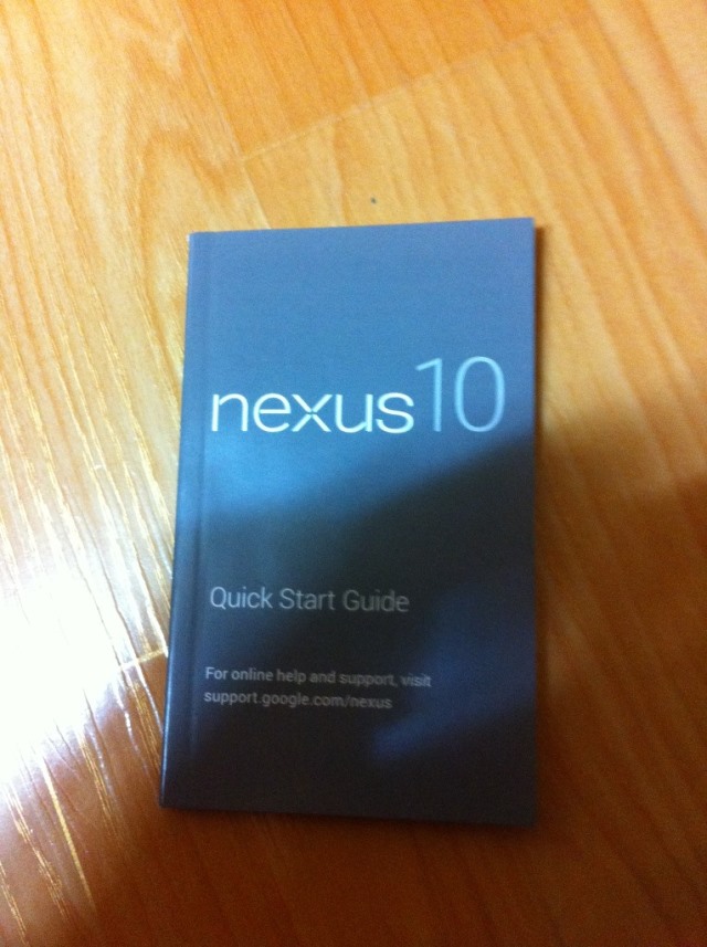 Google nexus 10 01